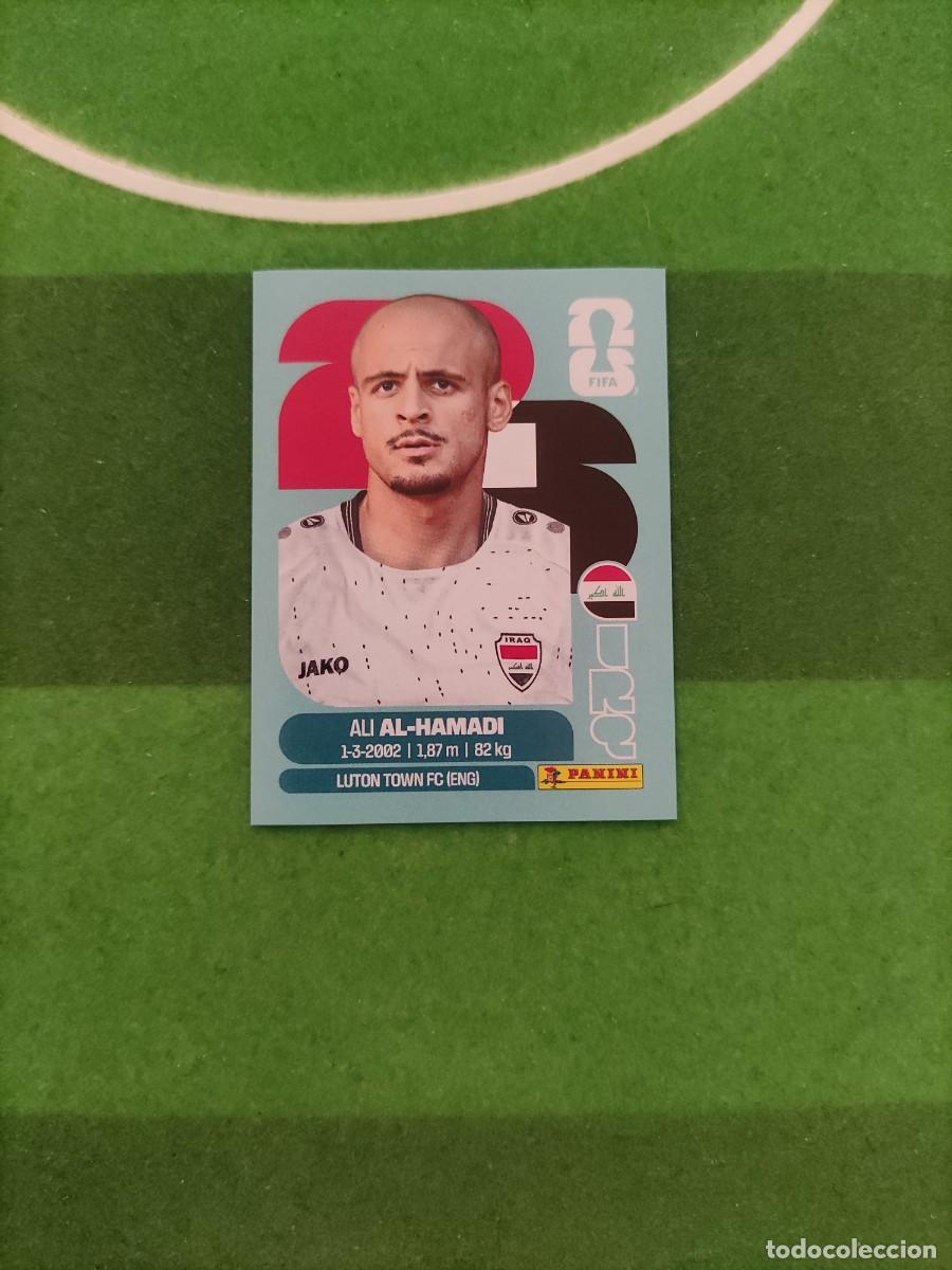 Cromos de f&uacute;tbol: Al-Hamadi Iraq IRQ 18 Sticker Mundial 2026 FIFA World Cup / Sin pegar