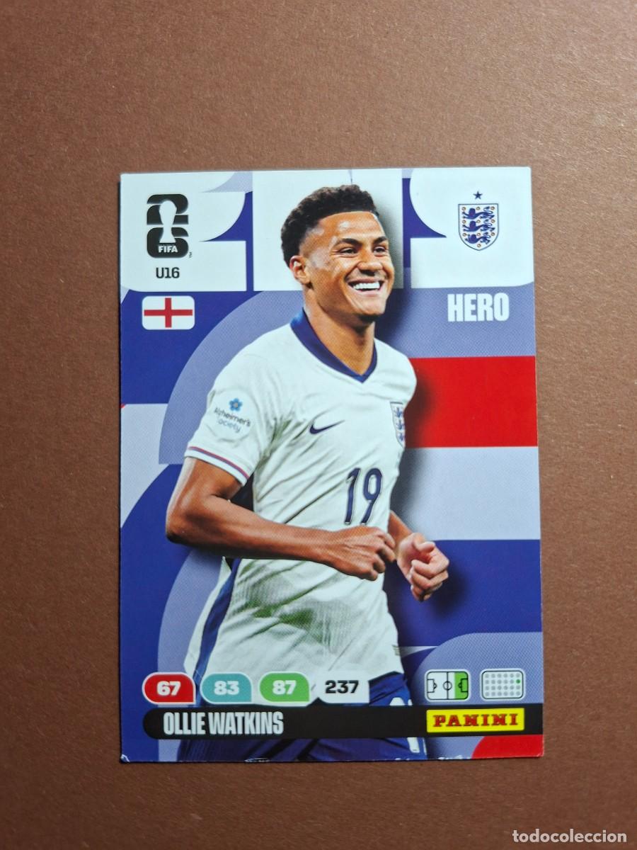 Cromos de f&uacute;tbol: U16 OLLIE WATKINS INGLATERRA MUNDIAL 2026 UPGRADE UPDATE PANINI ADRENALYN FIFA WORLD CUPA 26