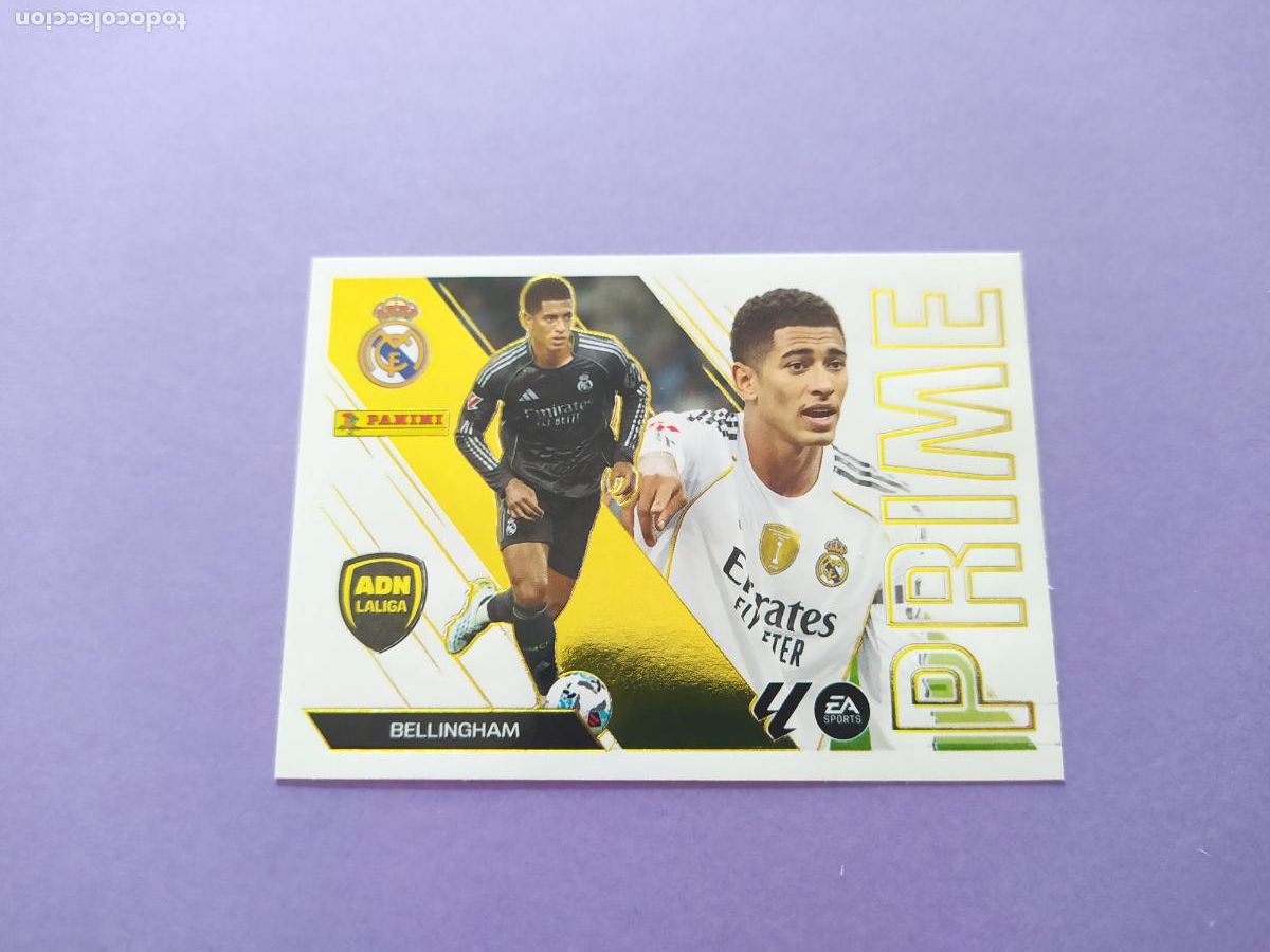 Cromos de f&uacute;tbol: LIGA ESTE 2026 2027 26 27 NUEVO - PRIME N&ordm; 2 BELLINGHAM REAL MADRID
