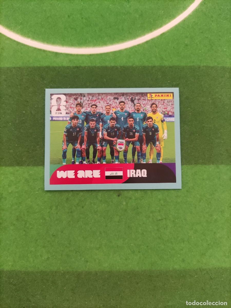 Cromos de f&uacute;tbol: We are Iraq IRQ 13 Sticker Mundial 2026 FIFA World Cup / Sin pegar