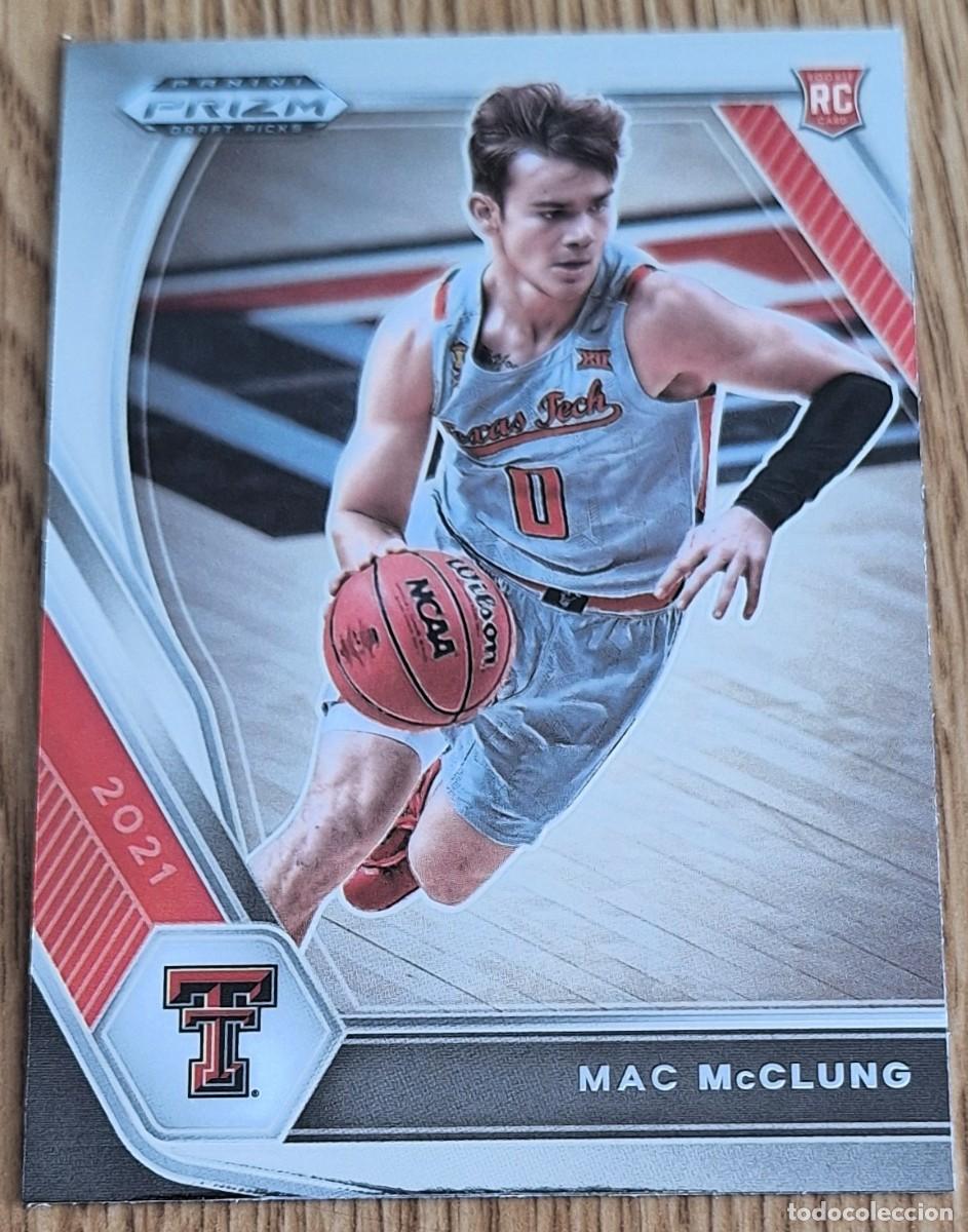 Cromos de f&uacute;tbol: Mac McClung Panini Prizm Draft Picks Basketball Rookie RC #39