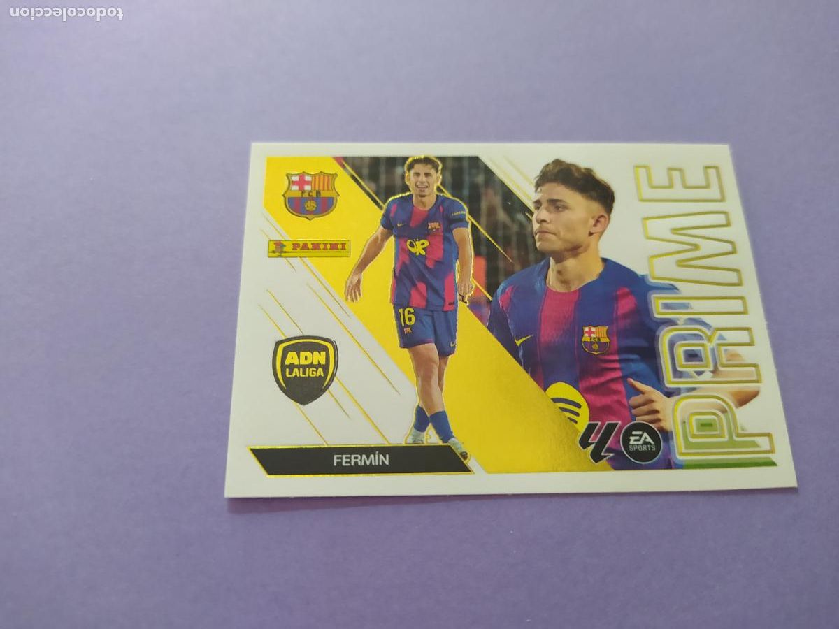 Cromos de f&uacute;tbol: LIGA ESTE 2026 2027 26 27 NUEVO - PRIME N&ordm; 4 FERMIN FC BARCELONA
