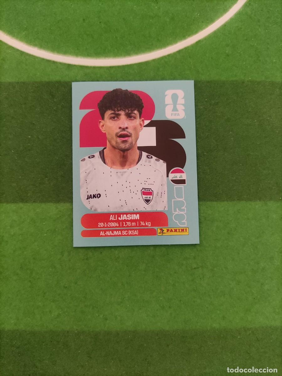 Cromos de f&uacute;tbol: Jasim Iraq IRQ 12 Sticker Mundial 2026 FIFA World Cup / Sin pegar