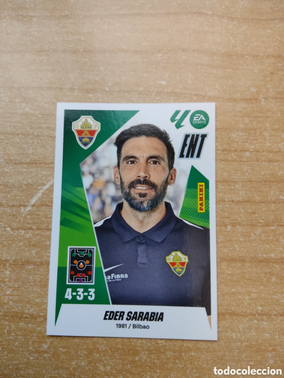 Cromos de f&uacute;tbol: 2 EDER SARABIA ELCHE LIGA ESTE 2025 2026