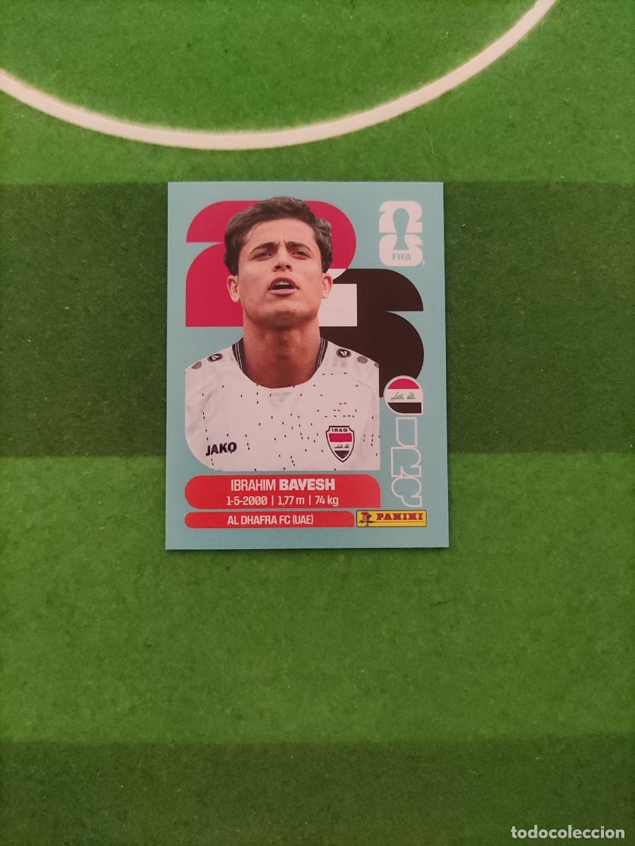 Cromos de f&uacute;tbol: Bayesh Iraq IRQ 11 Sticker Mundial 2026 FIFA World Cup / Sin pegar
