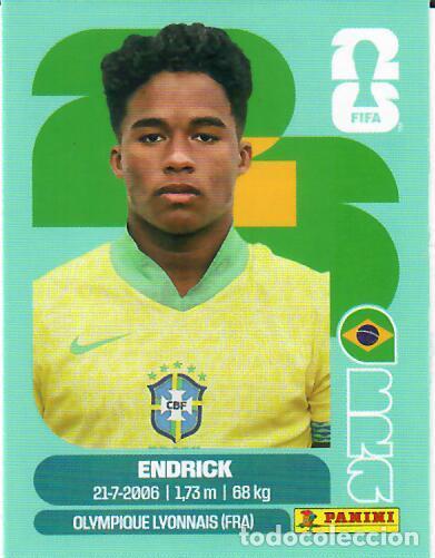 Cromos de f&uacute;tbol: CROMO PANINI MUNDIAL WORLD CUP 2026 - UPDATE SET ACTUALIZACI&Oacute;N - ENDRICK - BRASIL