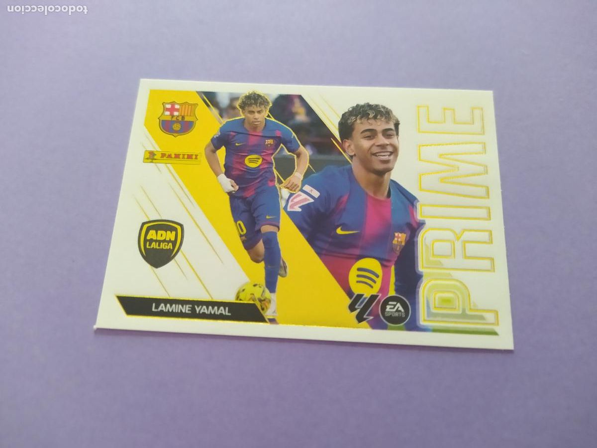 Cromos de f&uacute;tbol: LIGA ESTE 2026 2027 26 27 NUEVO - PRIME N&ordm; 6 LAMINE YAMAL FC BARCELONA