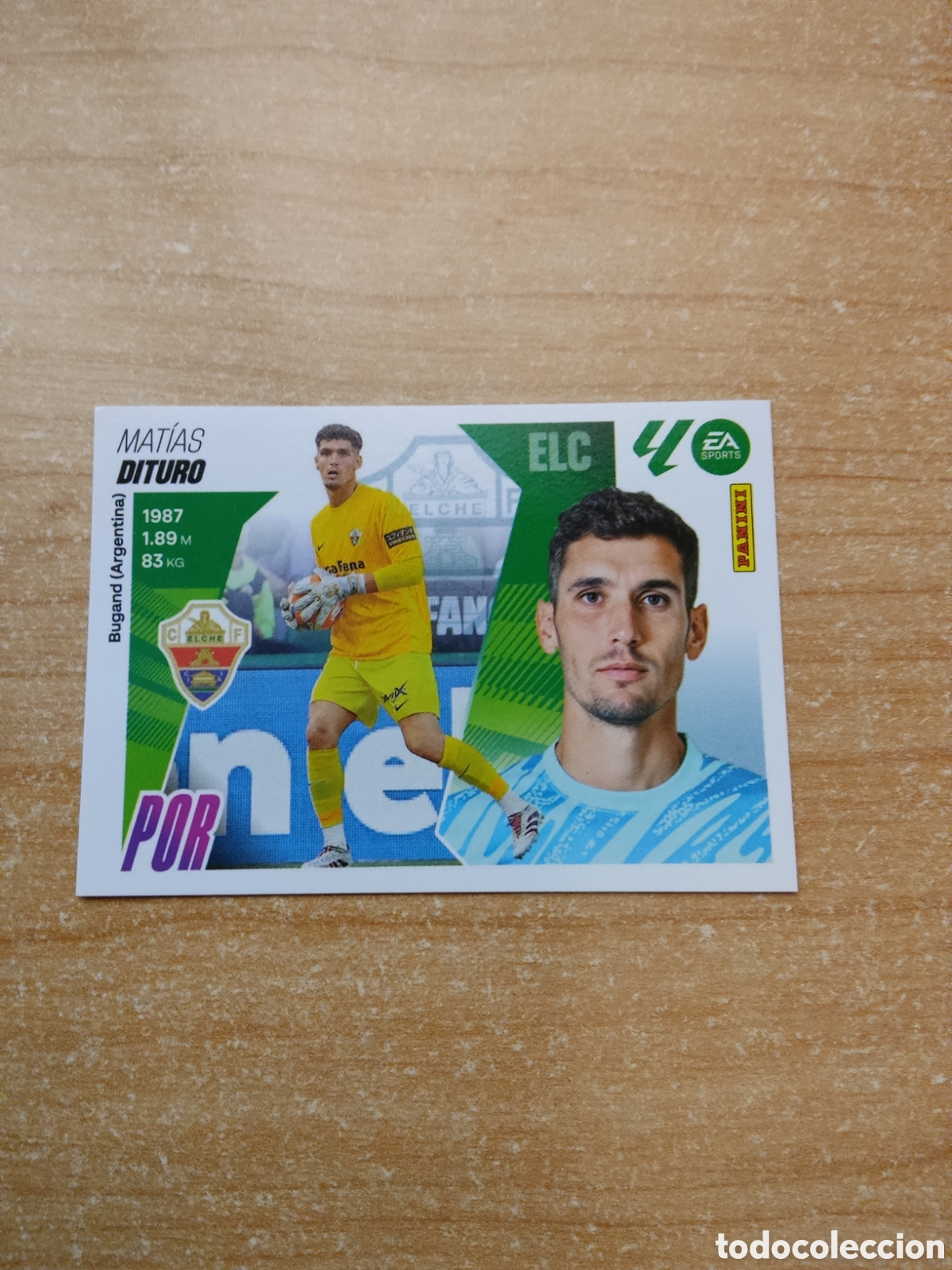 Cromos de f&uacute;tbol: 3 DITURO ELCHE LIGA ESTE 2025 2026