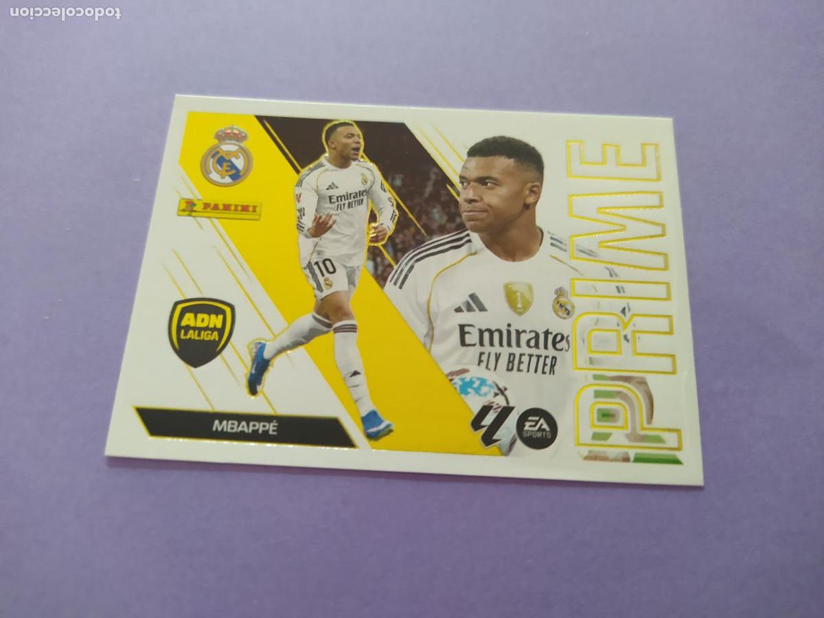 Cartes &agrave; collectionner de Football: LIGA ESTE 2026 2027 26 27 NUEVO - PRIME N&ordm; 8 MBAPPE REAL MADRID