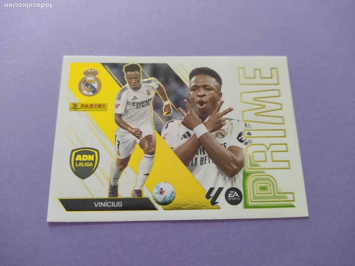 Fu&szlig;ball-Sticker: LIGA ESTE 2026 2027 26 27 NUEVO - PRIME N&ordm; 15 VINICIUS REAL MADRID