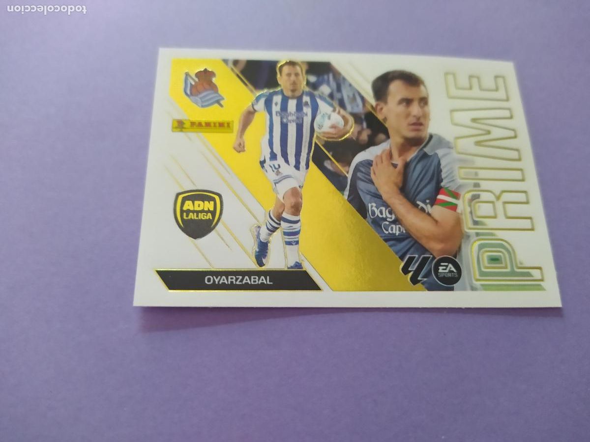 Fu&szlig;ball-Sticker: LIGA ESTE 2026 2027 26 27 NUEVO - PRIME N&ordm; 11 OYARZABAL REAL SOCIEDAD