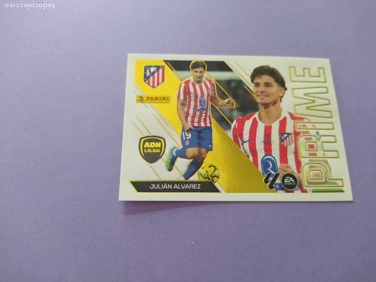 Fu&szlig;ball-Sticker: LIGA ESTE 2026 2027 26 27 NUEVO - PRIME N&ordm; 5 JULIAN ALVAREZ ATLETICO DE MADRID