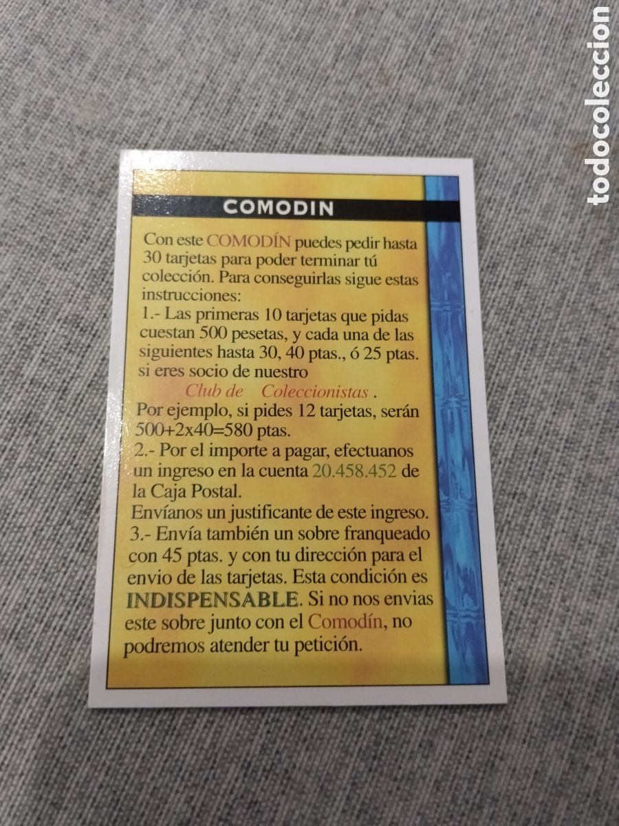 Cromos de f&uacute;tbol: MUNDICROMO FICHAS DE LA LIGA 98 99 ( COMOD&Iacute;N )