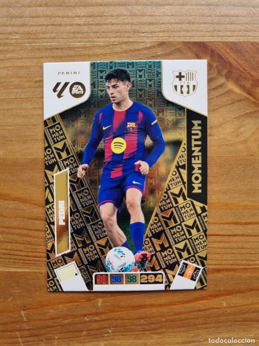 Cromos de f&uacute;tbol: PEDRI (FC Barcelona) MOMENTUM. Liga 2025 2026 25 26 Adrenalyn XL (Panini)