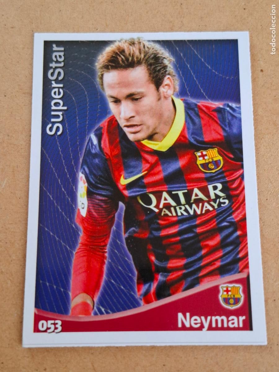 Cromos de f&uacute;tbol: MUNDICROMO 2014 2015 14 15 - 053 53 NEYMAR ( SUPERSTAR ) FC. BARCELONA - CP9