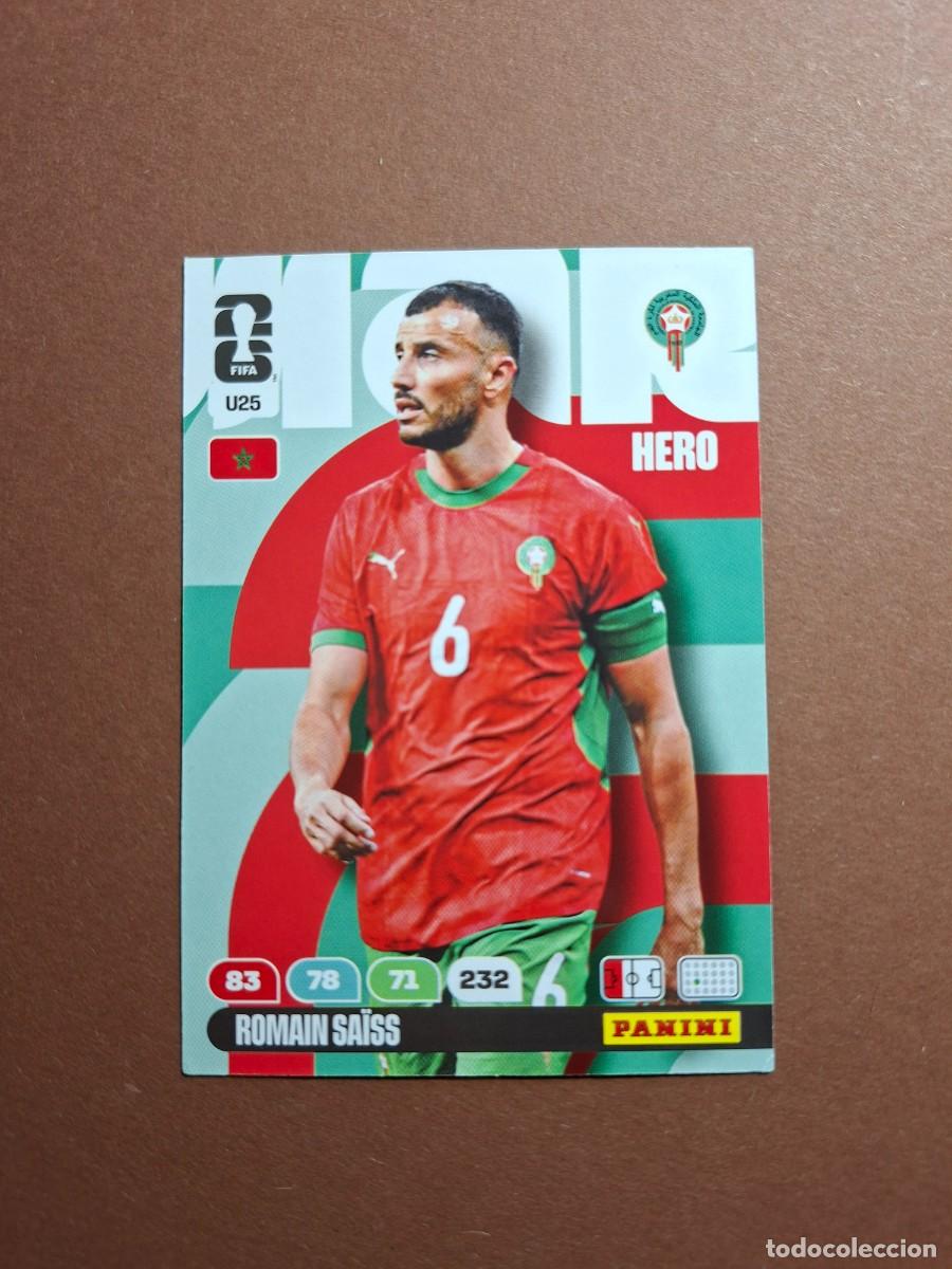 Cromos de f&uacute;tbol: U25 ROMAIN SA&Iuml;SS MARRUECOS MUNDIAL 2026 UPGRADE UPDATE PANINI ADRENALYN FIFA WORLD CUPA 26