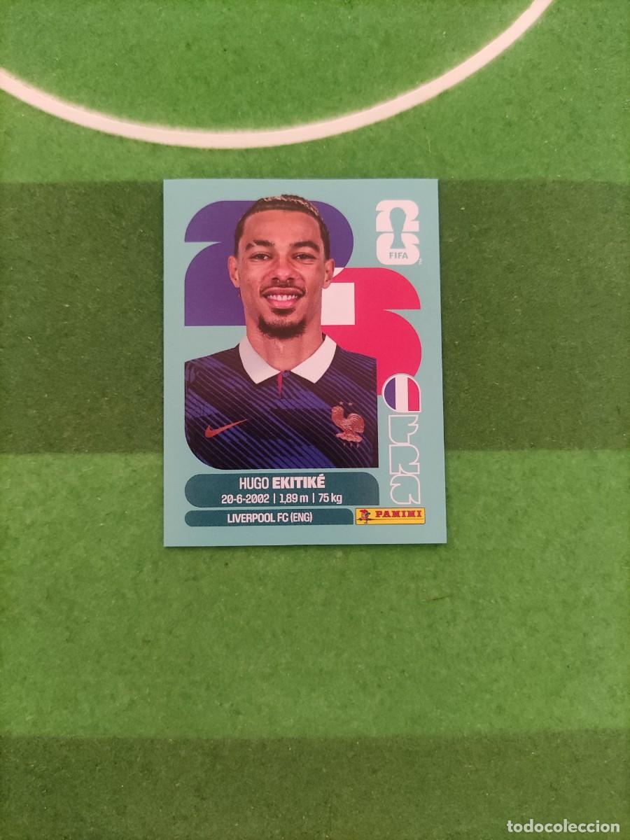 Cromos de f&uacute;tbol: Ekitik&eacute; Francia FRA 19 Sticker Mundial 2026 FIFA World Cup / Sin pegar