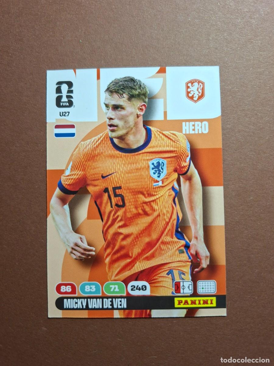 Cromos de f&uacute;tbol: U27 MICKY VAN DE VEN PAISES BAJOS MUNDIAL 2026 UPGRADE UPDATE PANINI ADRENALYN FIFA WORLD CUPA 26