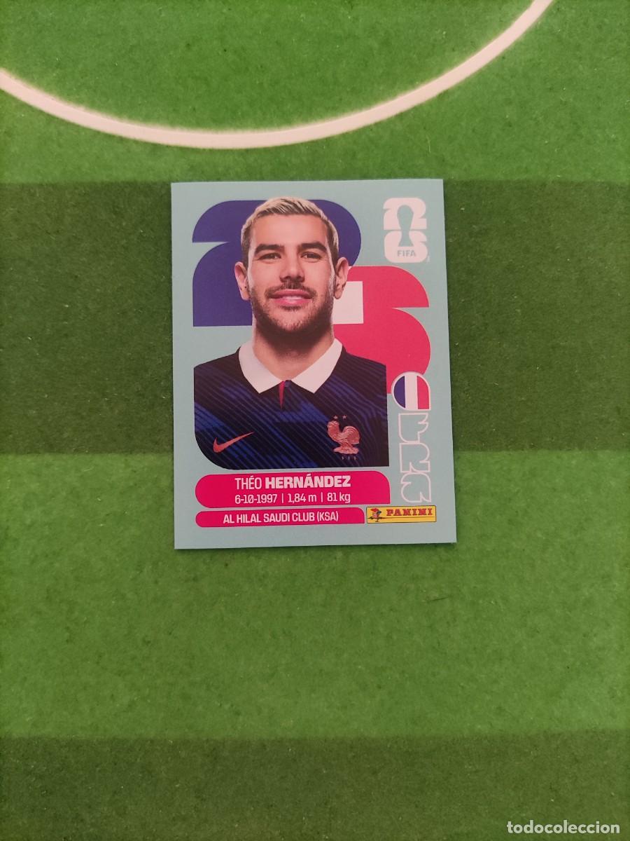 Cromos de f&uacute;tbol: Hern&aacute;ndez Francia FRA 3 Sticker Mundial 2026 FIFA World Cup / Sin pegar