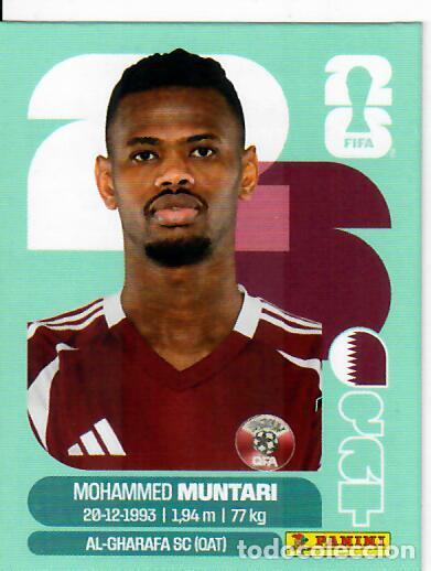 Cromos de f&uacute;tbol: CROMO PANINI MUNDIAL WORLD CUP 2026 - UPDATE SET ACTUALIZACI&Oacute;N - MUNTARI - QATAR