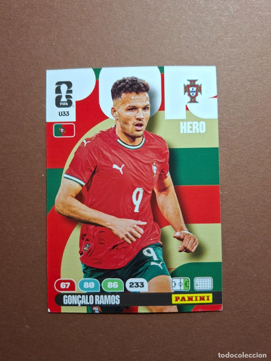 Cromos de f&uacute;tbol: U33 GON&Ccedil;ALO RAMOS PORTUGAL MUNDIAL 2026 UPGRADE UPDATE PANINI ADRENALYN FIFA WORLD CUPA 26