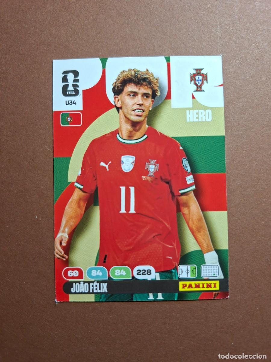 Cromos de f&uacute;tbol: U34 JO&Atilde;O F&Eacute;LIX PORTUGAL MUNDIAL 2026 UPGRADE UPDATE PANINI ADRENALYN FIFA WORLD CUPA 26