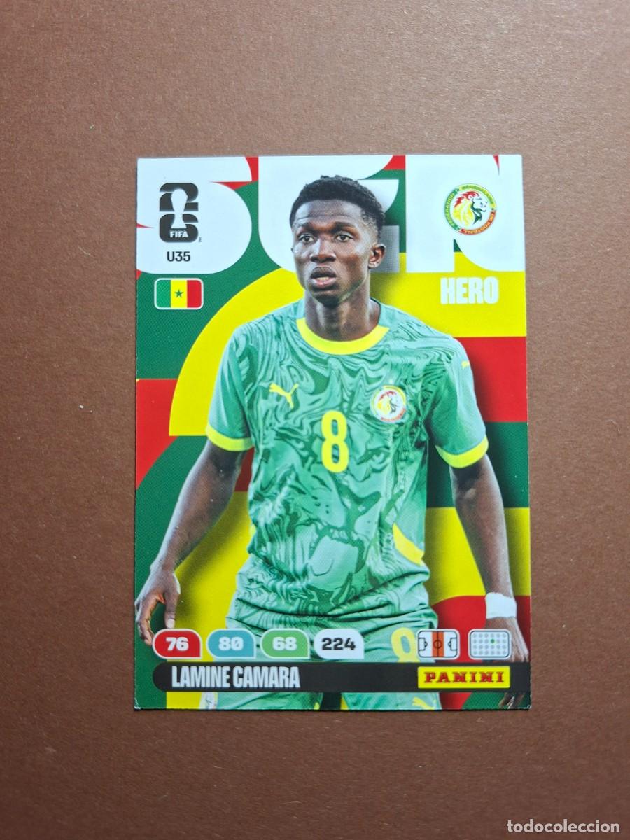 Cromos de f&uacute;tbol: U35 LAMINE CAMARA SENEGAL MUNDIAL 2026 UPGRADE UPDATE PANINI ADRENALYN FIFA WORLD CUPA 26