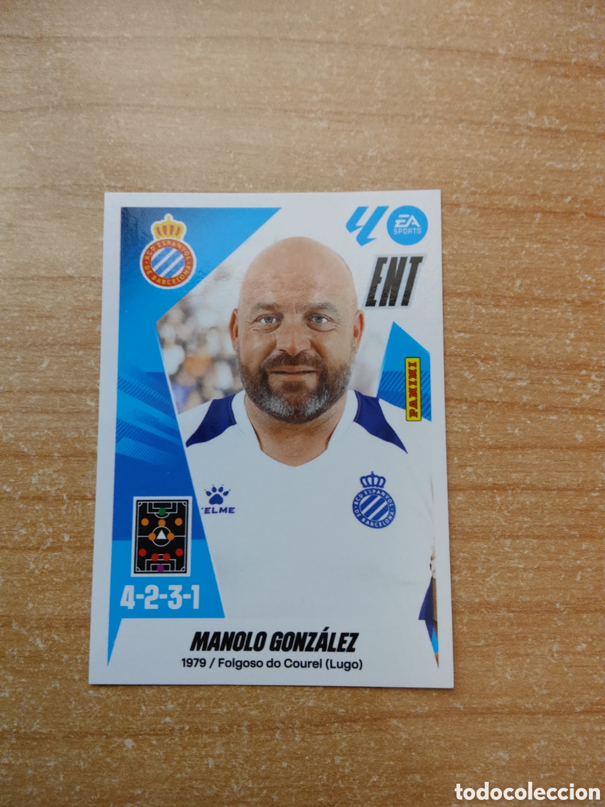Cromos de f&uacute;tbol: 2 MANOLO GONZALEZ ESPANYOL LIGA ESTE 2025 2026