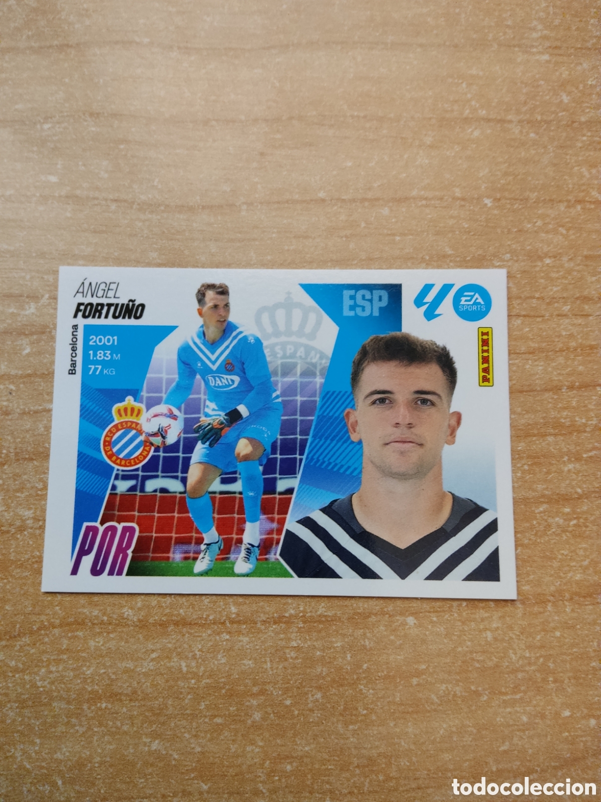 Cromos de f&uacute;tbol: 4 FORTU&Ntilde;O ESPANYOL LIGA ESTE 2025 2026