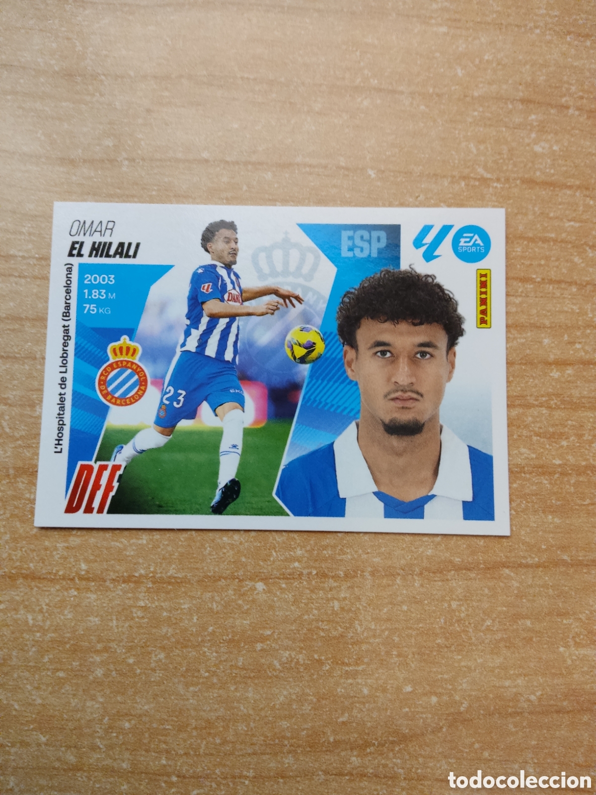 Cromos de f&uacute;tbol: 5 EL HILALI ESPANYOL LIGA ESTE 2025 2026
