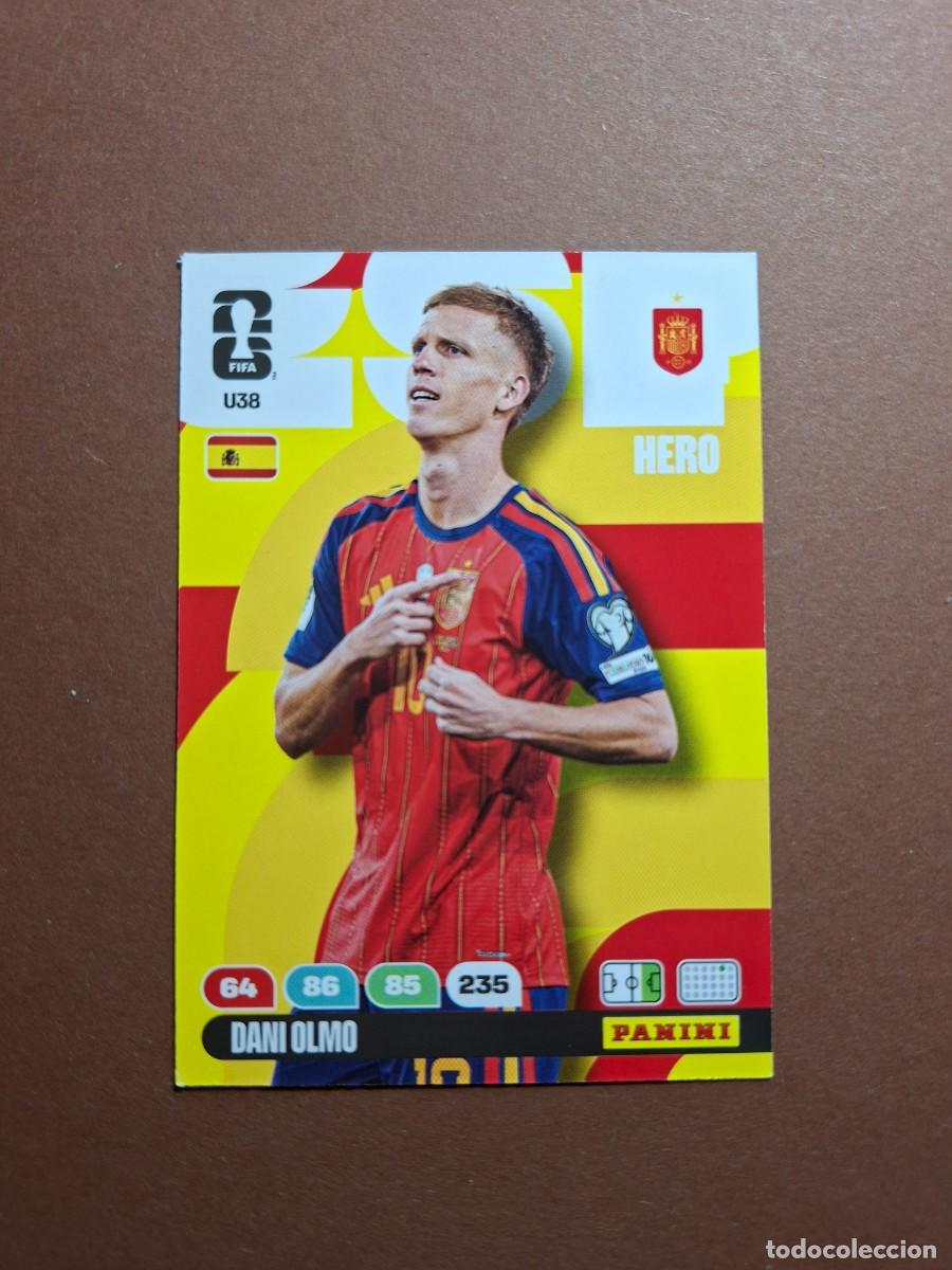 Cromos de f&uacute;tbol: U38 DANI OLMO ESPA&Ntilde;A SPAIN MUNDIAL 2026 UPGRADE UPDATE PANINI ADRENALYN FIFA WORLD CUPA 26