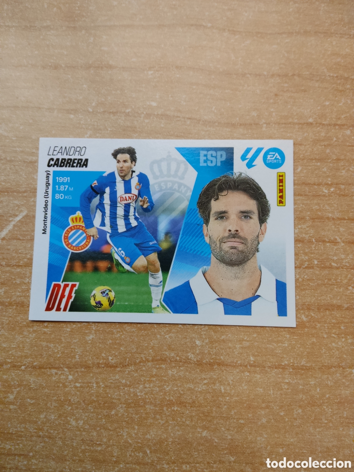 Cromos de f&uacute;tbol: 6 CABRERA ESPANYOL LIGA ESTE 2025 2026