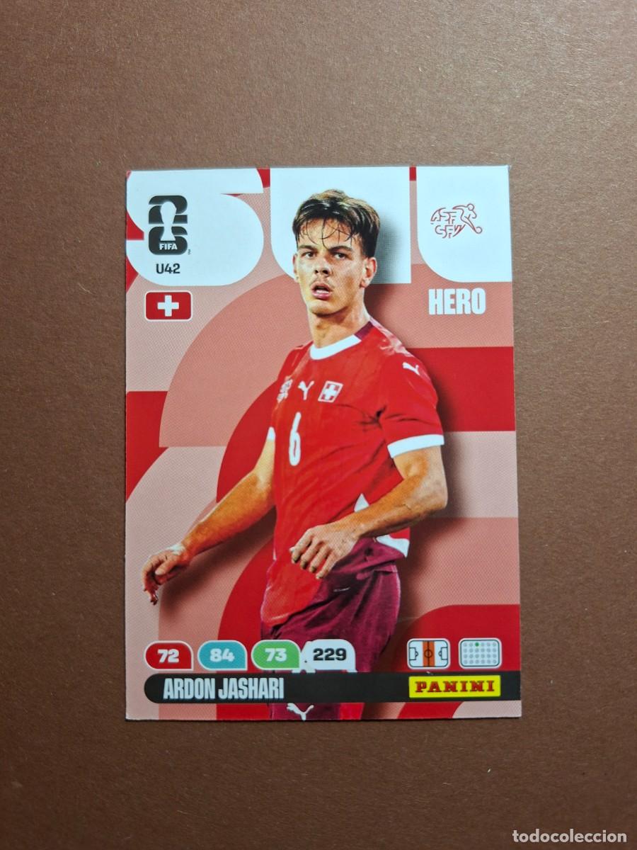 Cromos de f&uacute;tbol: U42 ARDON JASHARI SUIZA SPAIN MUNDIAL 2026 UPGRADE UPDATE PANINI ADRENALYN FIFA WORLD CUPA 26