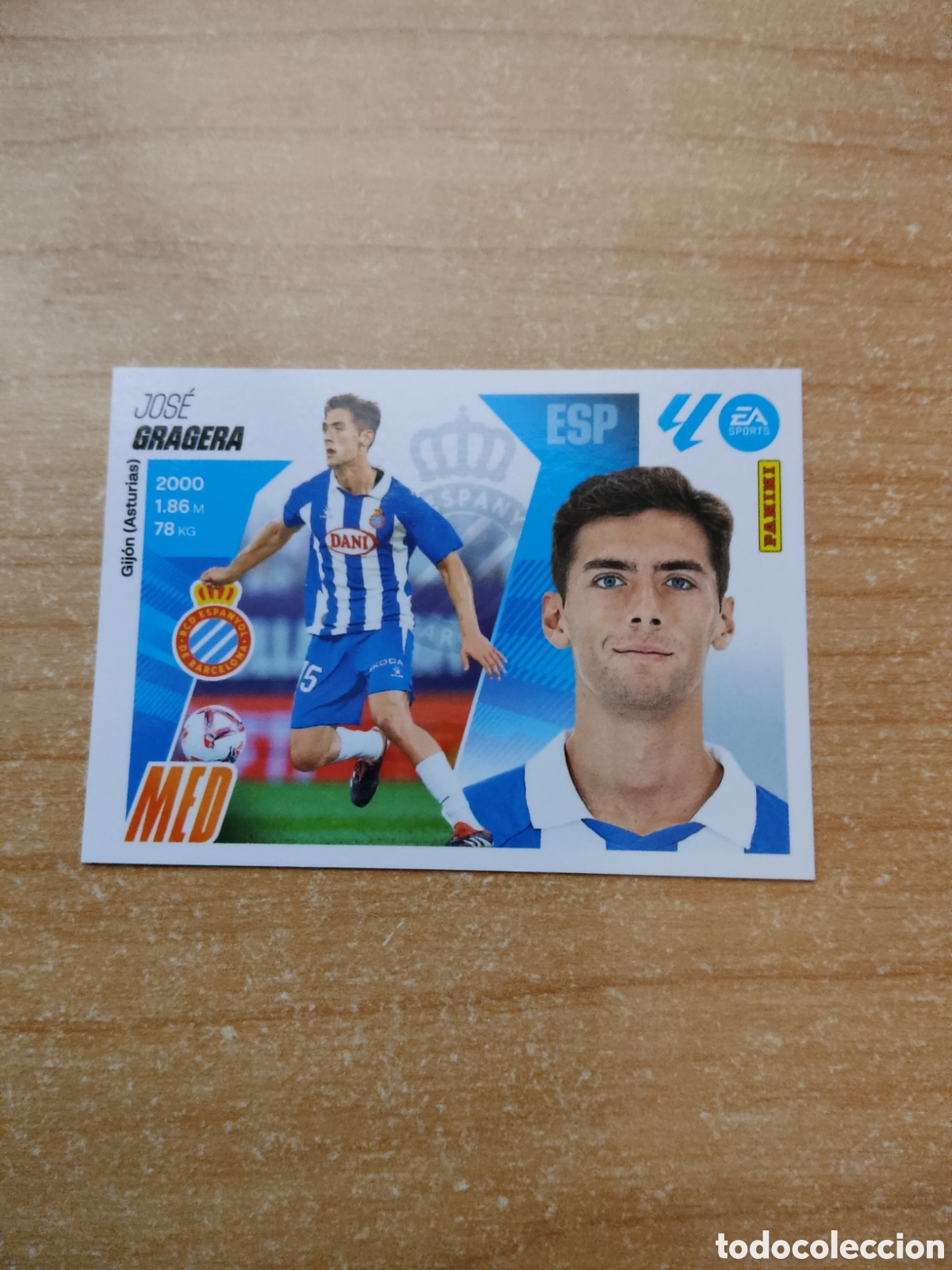 Cromos de f&uacute;tbol: 12 GRAGERA ESPANYOL LIGA ESTE 2025 2026