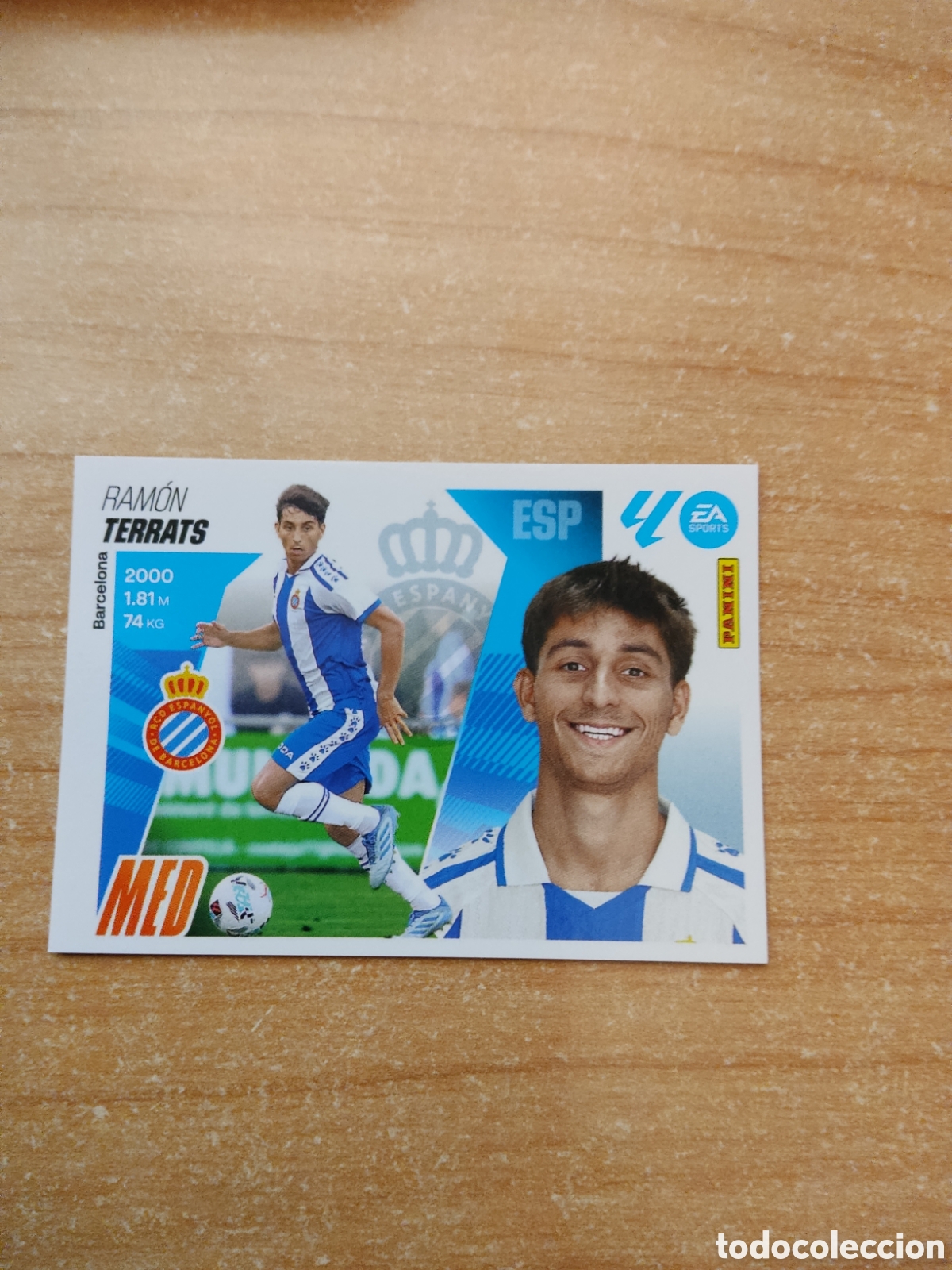 Cromos de f&uacute;tbol: 13 TERRATS ESPANYOL LIGA ESTE 2025 2026