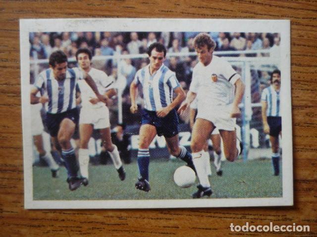 Cromos de f&uacute;tbol: CROMO LIGA ESTE 80 81 N&ordm; 42 FUTBOLISTAS EN ACCION BONHOF (VALENCIA) BONHOFF - DESPEGADO 1980 1981