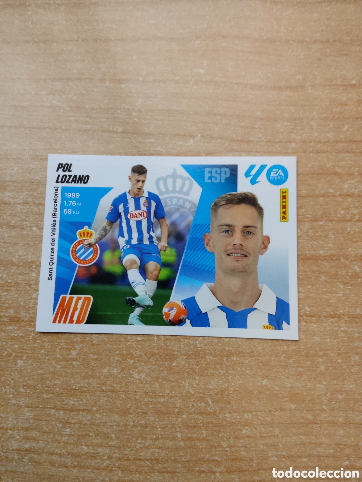 Cromos de f&uacute;tbol: 15 POL LOZANO ESPANYOL LIGA ESTE 2025 2026