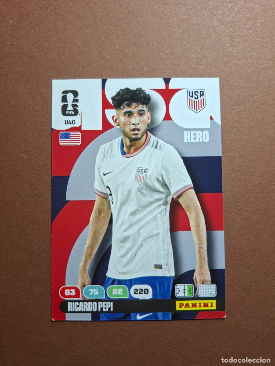 Cromos de f&uacute;tbol: U46 RICARDO PEPI MUNDIAL 2026 ESTADOS UNIDOS USA UPDATE PANINI ADRENALYN FIFA WORLD CUPA 26