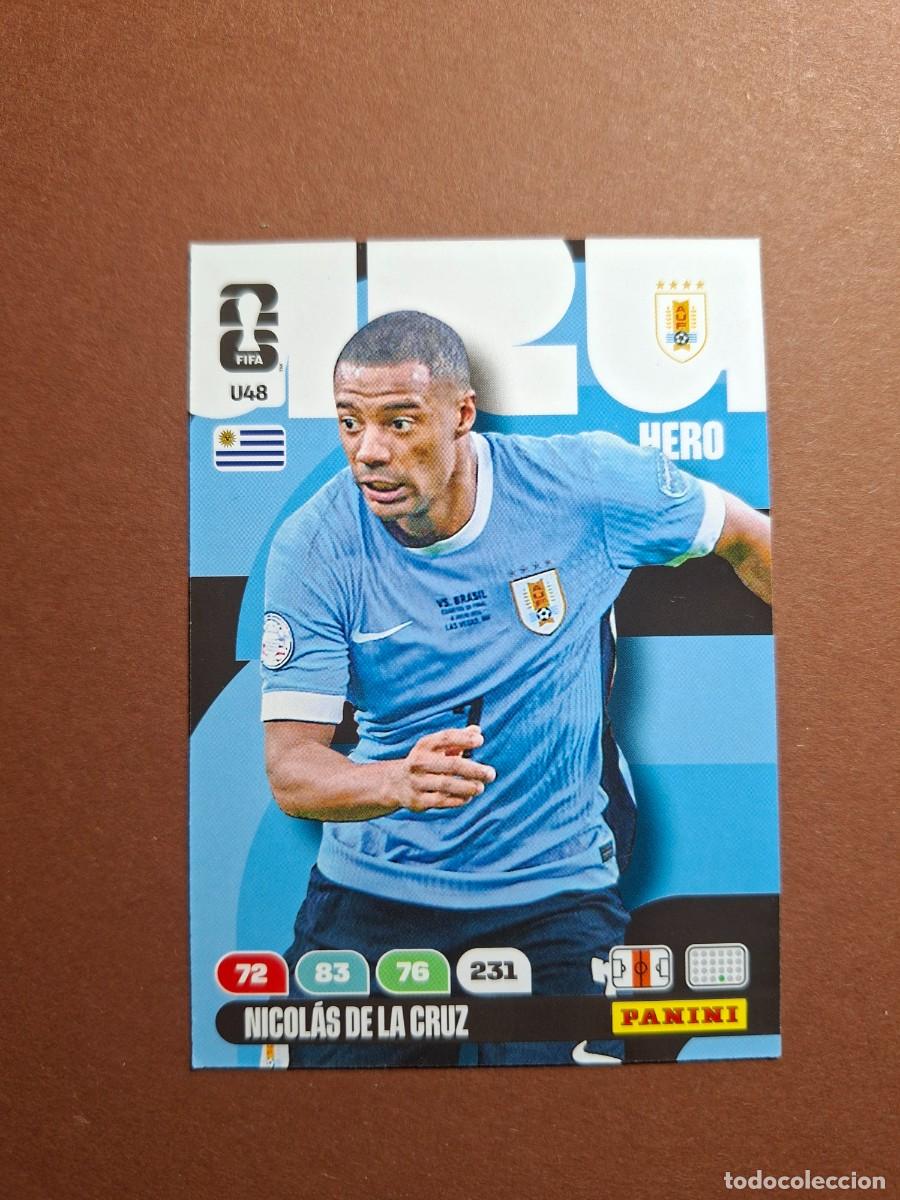 Cromos de f&uacute;tbol: U48 NICOL&Aacute;S DE LA CRUZ MUNDIAL 2026 URUGUAY UPDATE PANINI ADRENALYN FIFA WORLD CUPA 26