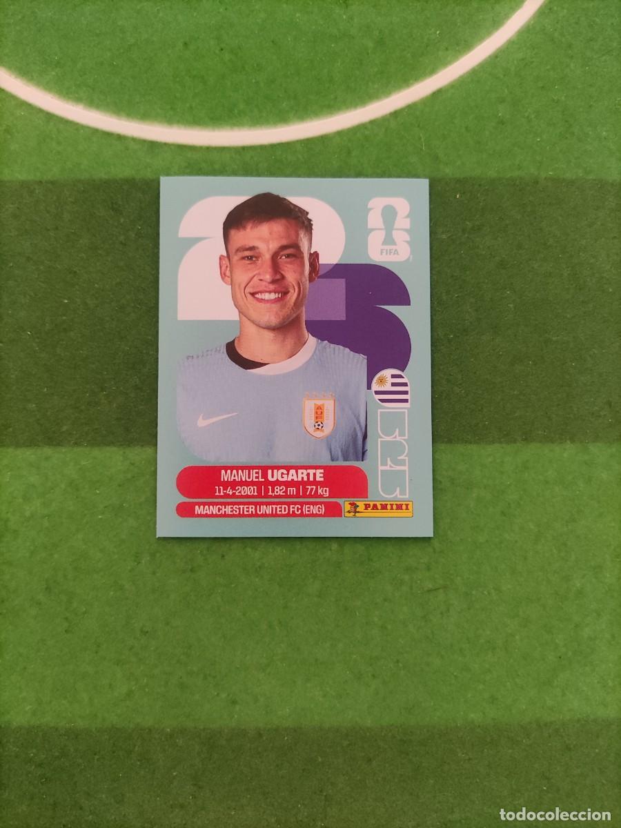 Cromos de f&uacute;tbol: Ugarte Uruguay URU 14 Sticker Mundial 2026 FIFA World Cup / Sin pegar