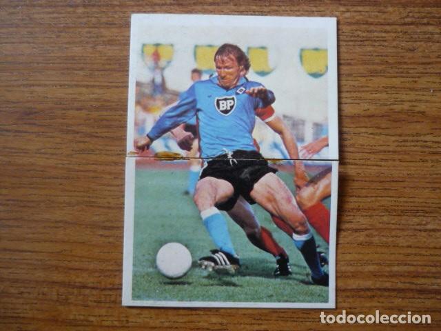 Cromos de f&uacute;tbol: DOBLE CROMO LIGA ESTE 80 81 N&ordm; 45 46 HRUBESCH (ALEMANIA FEDERAL) - DESPEGADO 1980 1981