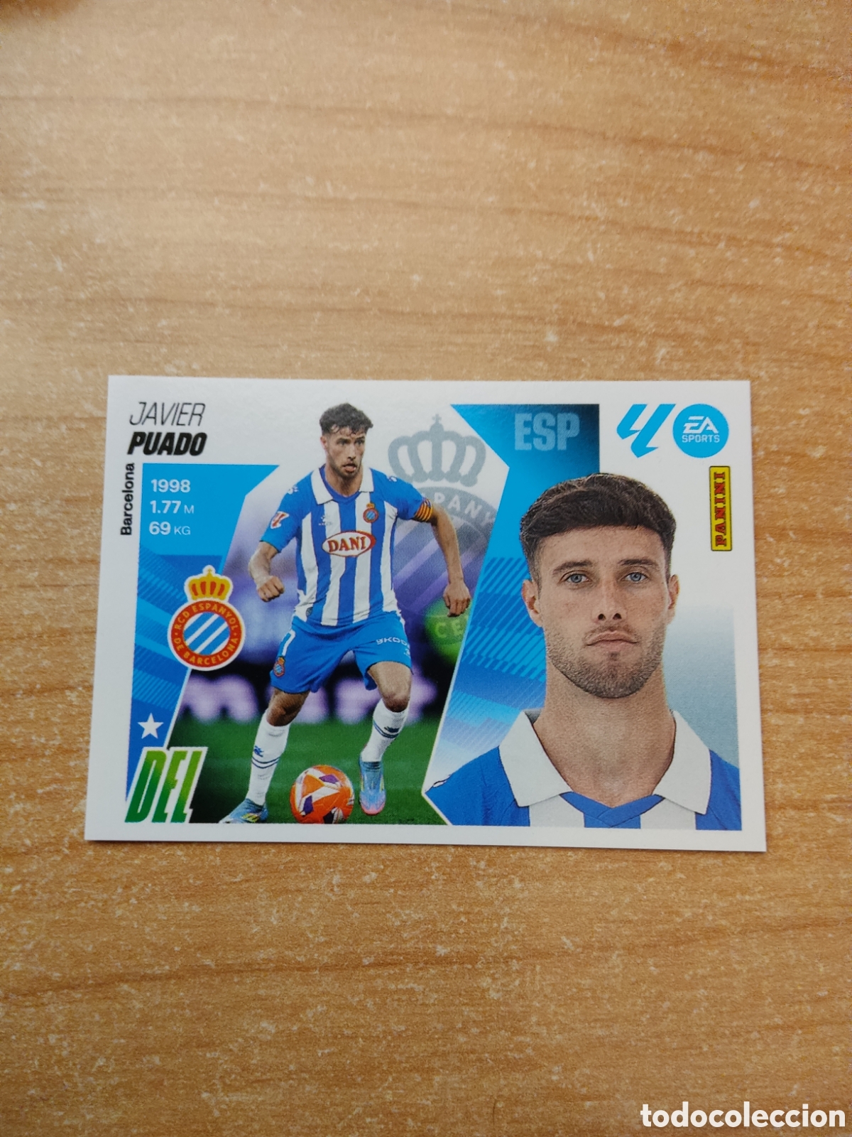 Cromos de f&uacute;tbol: 19 PUADO ESPANYOL LIGA ESTE 2025 2026