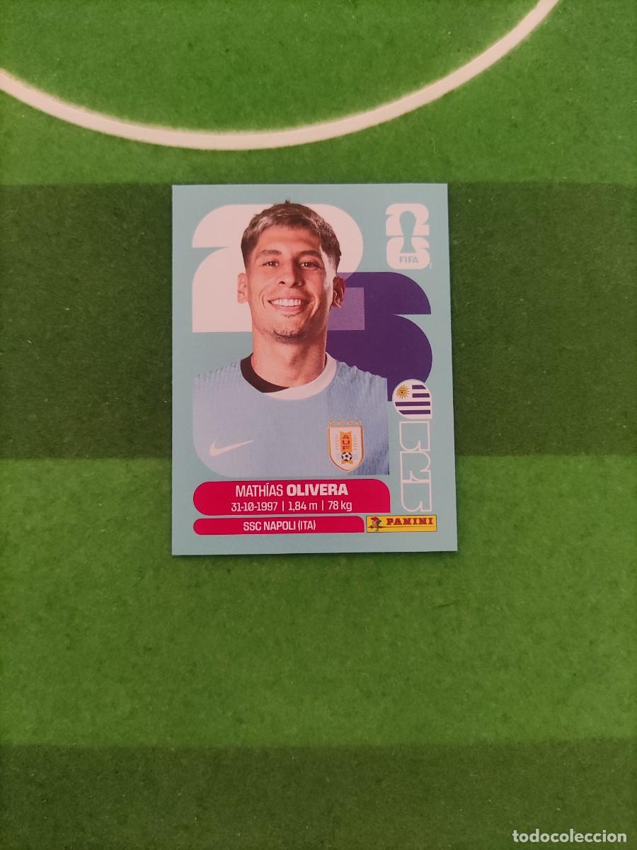 Cromos de f&uacute;tbol: Olivera Uruguay URU 7 Sticker Mundial 2026 FIFA World Cup / Sin pegar