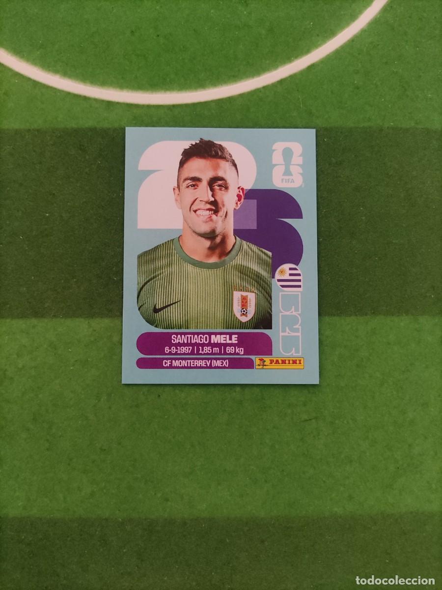 Cromos de f&uacute;tbol: Mel&eacute; Uruguay URU 3 Sticker Mundial 2026 FIFA World Cup / Sin pegar
