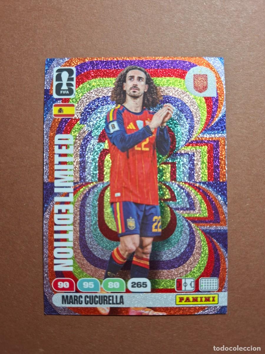 Cromos de f&uacute;tbol: MARC CUCURELLA ESPA&Ntilde;A SPAIN LIMITED EDITION MUNDIAL 2026 UPDATE PANINI ADRENALYN FIFA WORLD CUPA 26