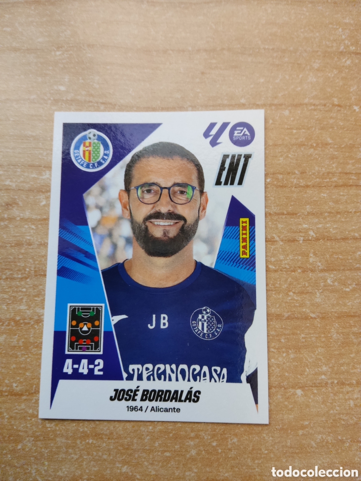 Cromos de f&uacute;tbol: 2 JOSE BORDALAS GETAFE LIGA ESTE 2025 2026