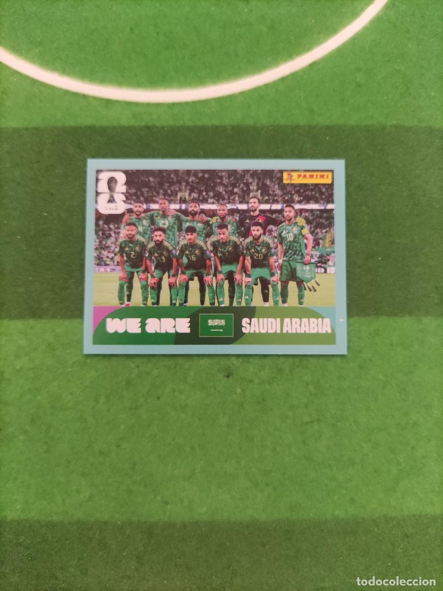 Cromos de f&uacute;tbol: We are Arabia Saud&iacute; KSA 13 Sticker Mundial 2026 FIFA World Cup / Sin pegar