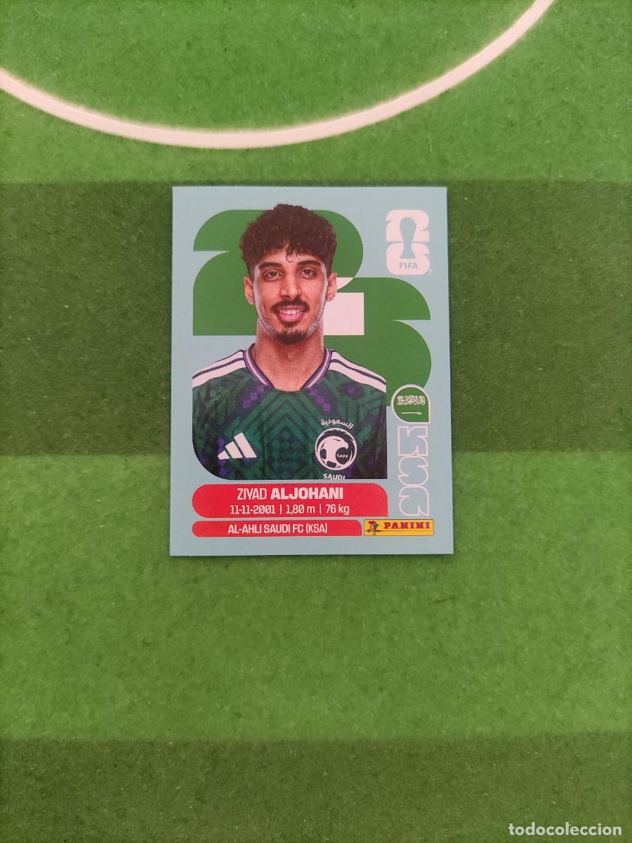 Cromos de f&uacute;tbol: Al-Johani Arabia Saud&iacute; KSA 10 Sticker Mundial 2026 FIFA World Cup / Sin pegar