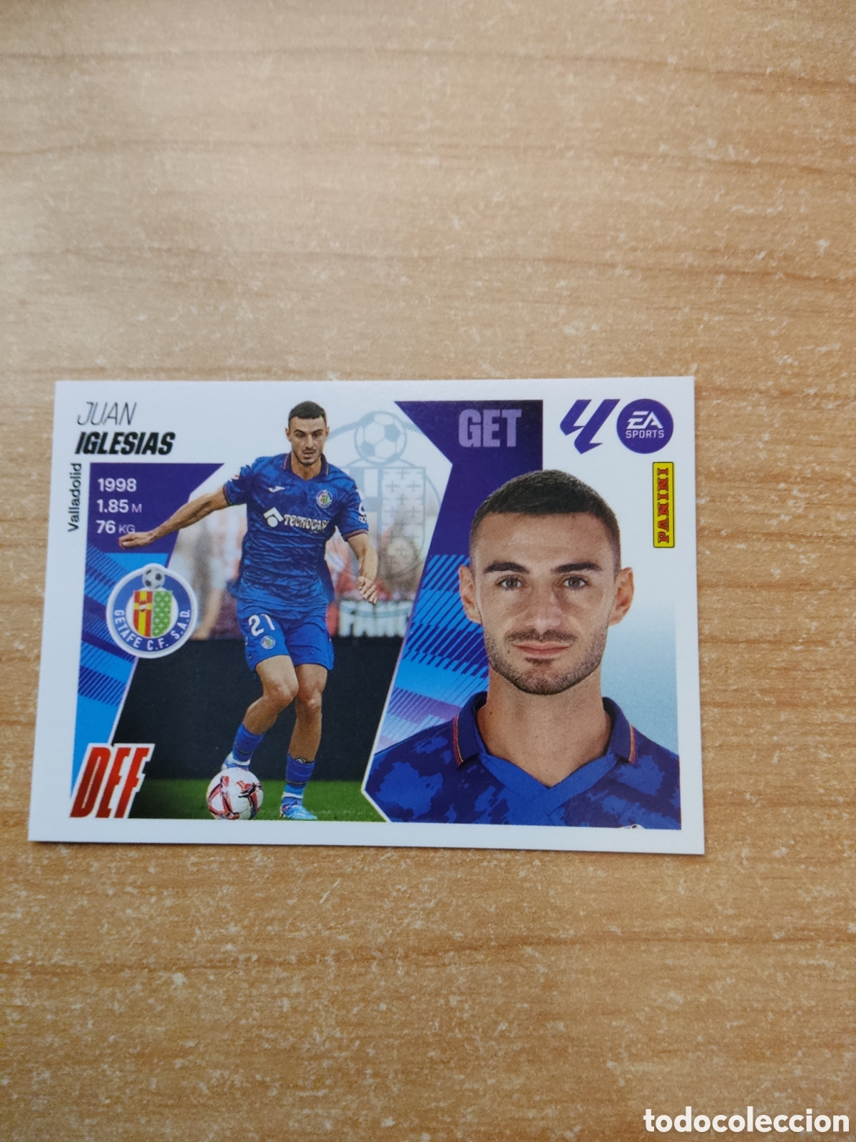 Cromos de f&uacute;tbol: 5 IGLESIAS GETAFE LIGA ESTE 2025 2026
