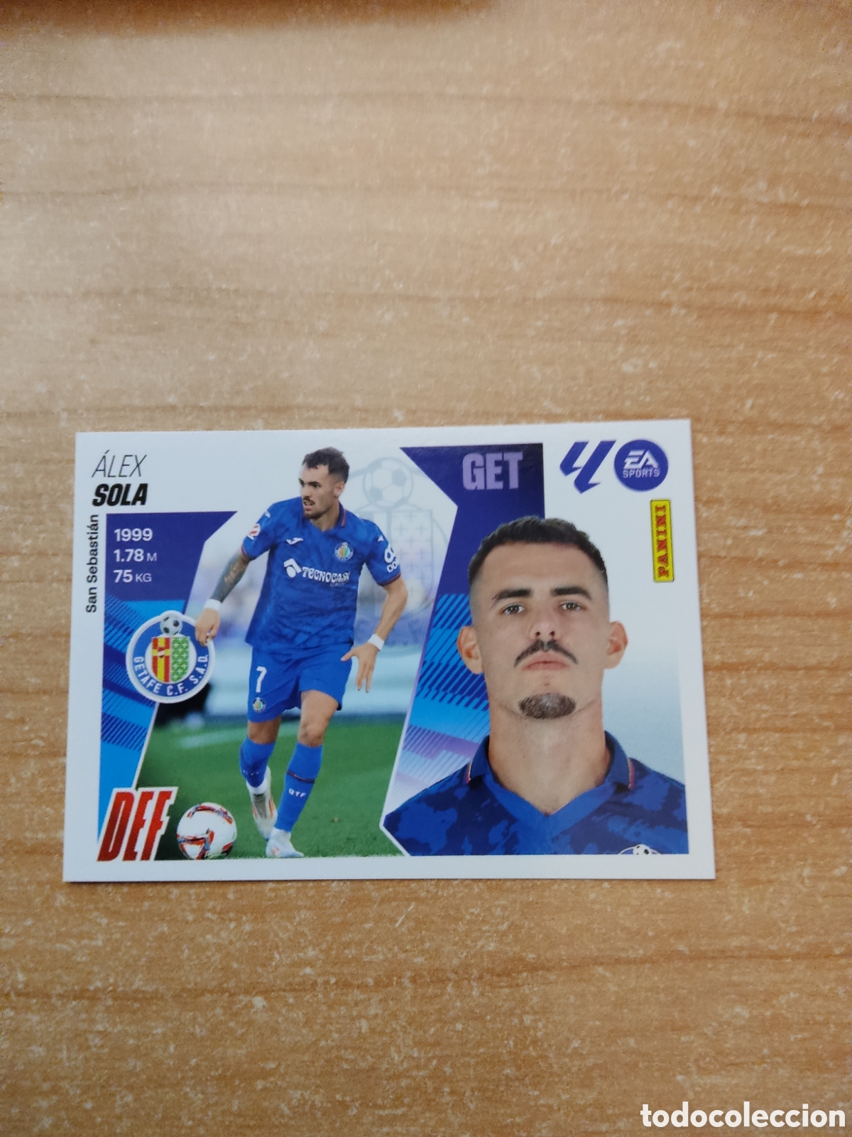Cromos de f&uacute;tbol: 6 A SOLA GETAFE LIGA ESTE 2025 2026